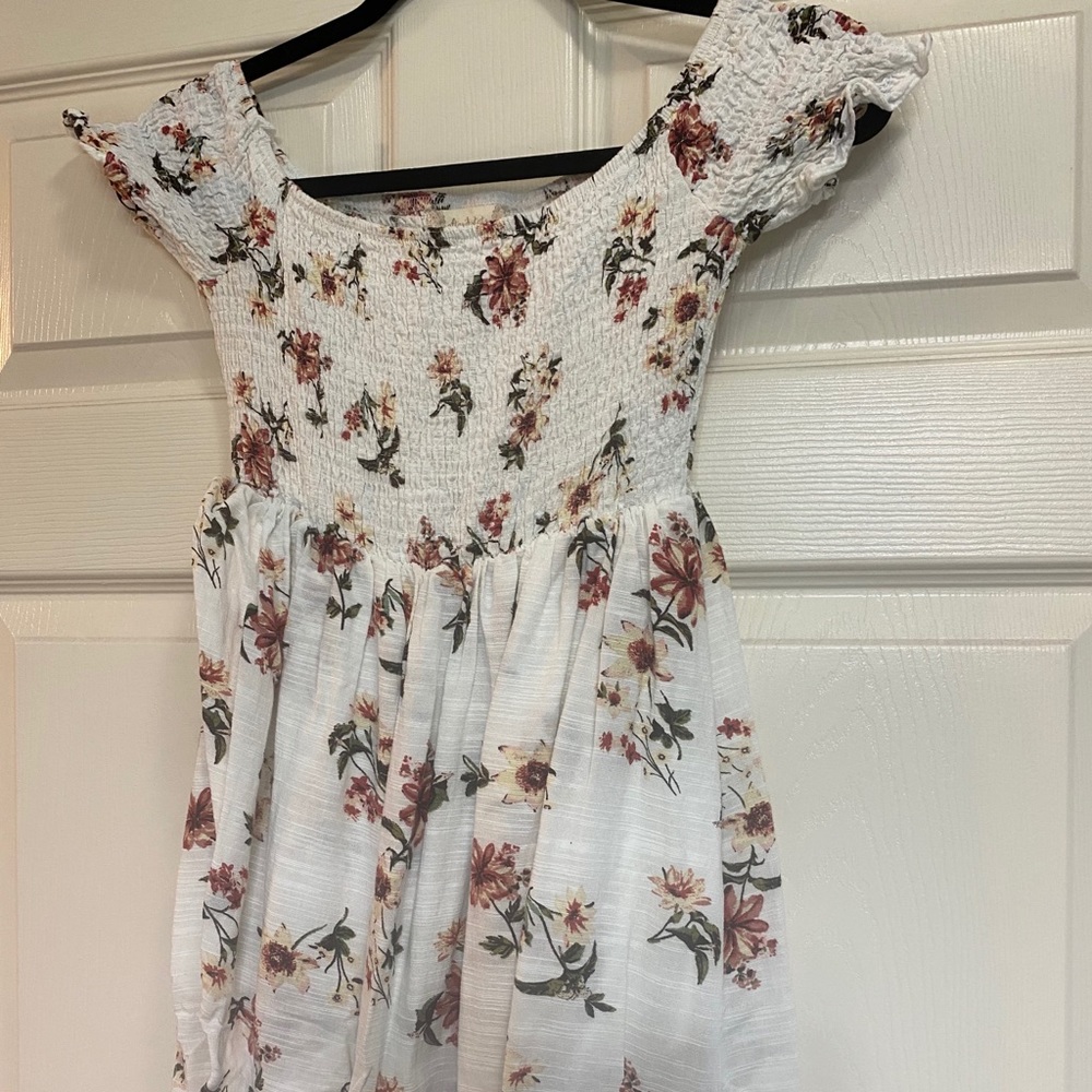 Altar’d State off the shoulder maxi dress.